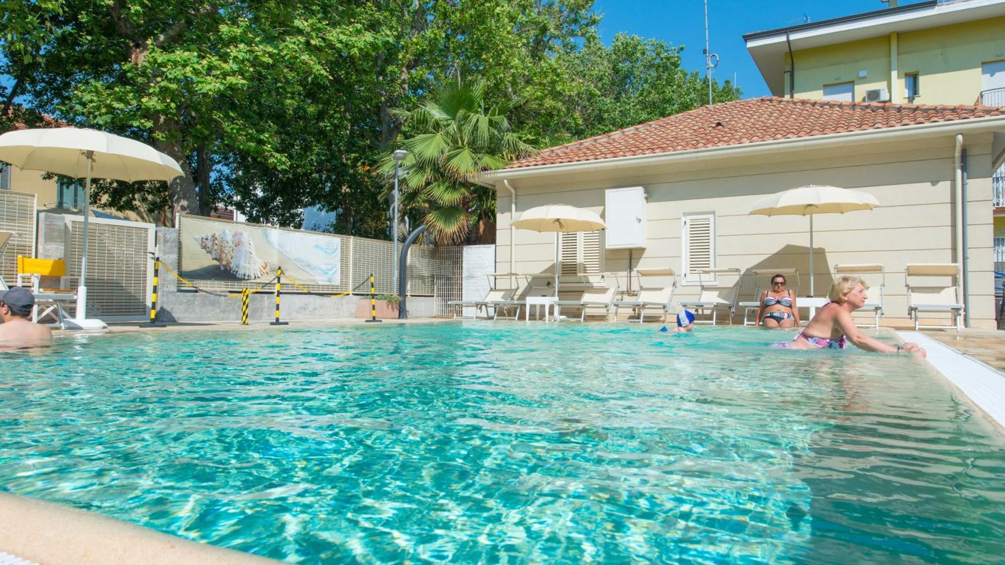 Hotel Sans Souci Rimini Exterior foto